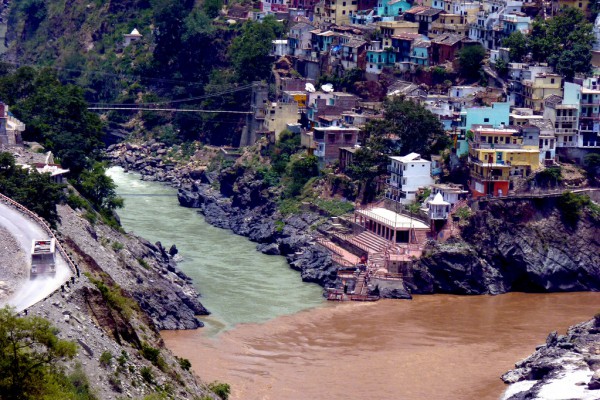 Ganga River (confluence of the Alaknanda and Bhagirathi rivers)